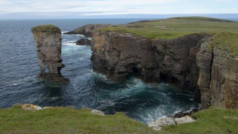 Yesnaby cliff, Orkney