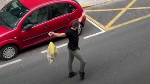 Dancer in Spanish street