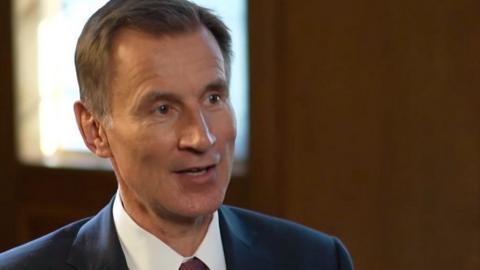 Chancellor Jeremy Hunt