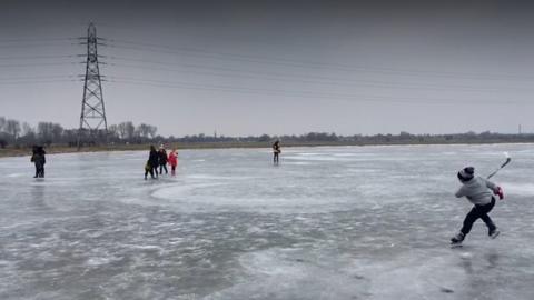 Fenland skating