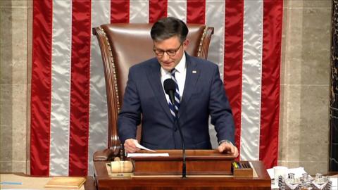 Speaker of the House Mike Johnson
