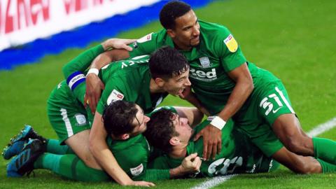 Preston celebrate