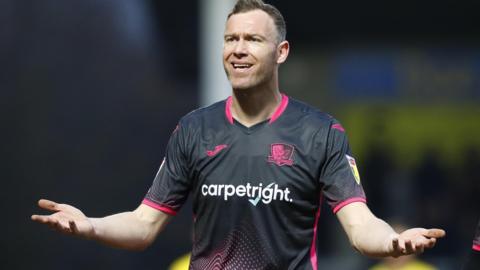 Kevin McDonald in action for Exeter