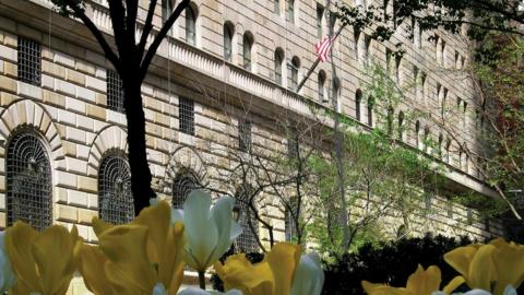 The New York Federal Reserve building