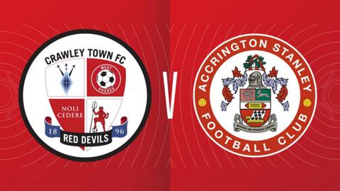 Crawley Town v Accrington Stanley