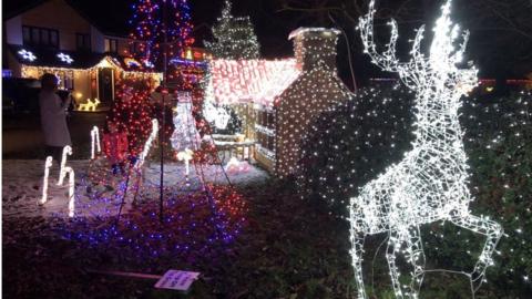 Photo of Christmas lights