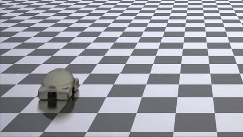 Computer modelling a soft robot