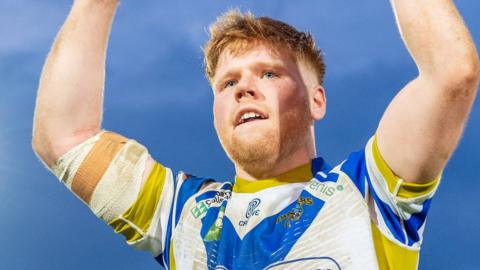 Halifax celebrate their Challenge Cup victory over Bradford
