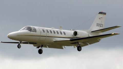 A Cessna Citation 560 Ultra V