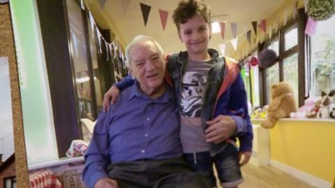 Zane and his grandad