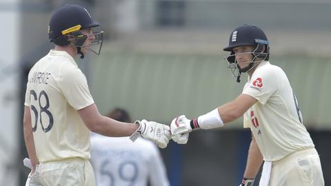 Dan Lawrence and Joe Root