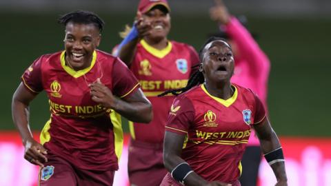 West Indies celebrate