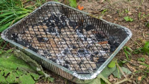 generic image of disposable barbecue