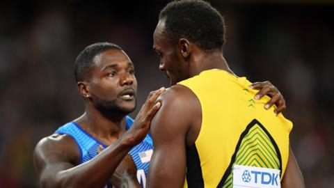 Gatlin and Bolt