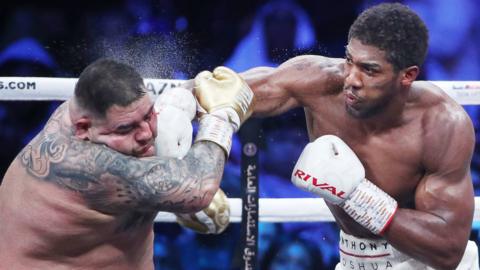 Andy Ruiz Jr and Anthony Joshua