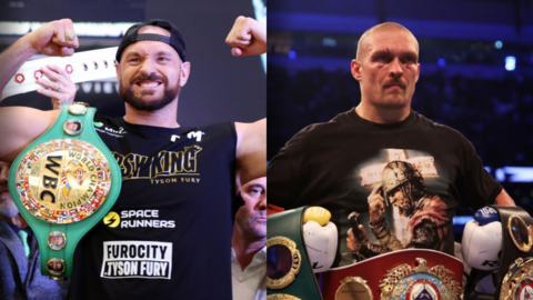 Tyson Fury and Oleksandr Usyk