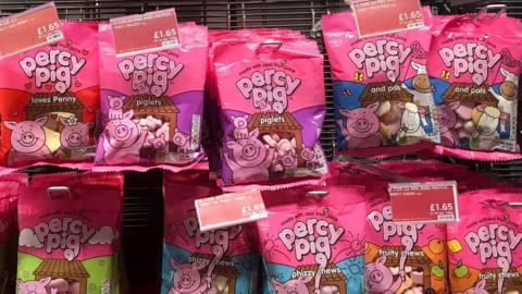 Percy Pig products