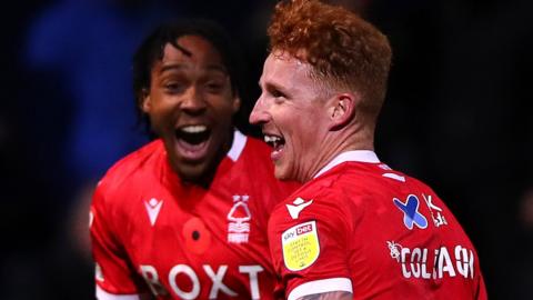 Jack Colback scores for Nottingham Forest