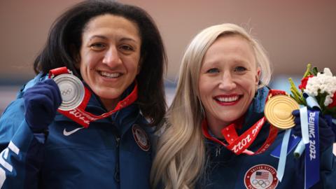 Kaillie Humphries and Elana Meyers Taylor