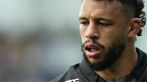 England and Northampton Saints forward Courtney Lawes