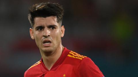 Spain striker Alvaro Morata