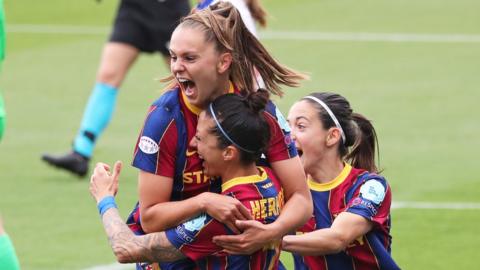 Barcelona celebrate