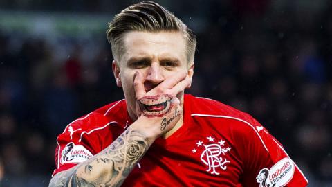 Jason Cummings spent time on loan at Rangers