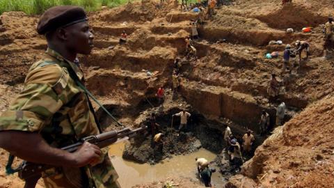 Uganda backed the UPC militia in capturing Bonia town in Ituri province in the DRC in 2002