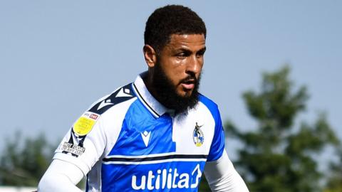 Bristol Rovers' Leon Clarke