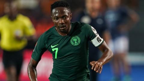 Nigeria captain Ahmed Musa