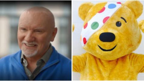 Tom hunter and pudsey