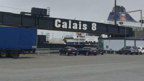 Calais ferry terminal