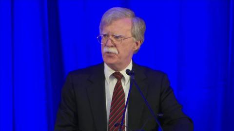 National security adviser John Bolton.