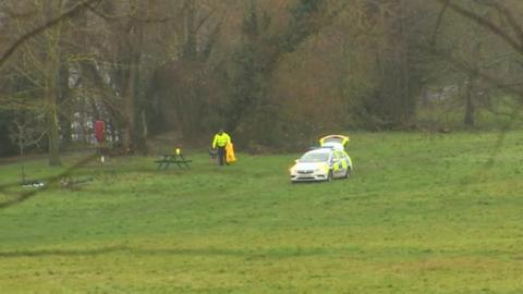 Police on UEA campus