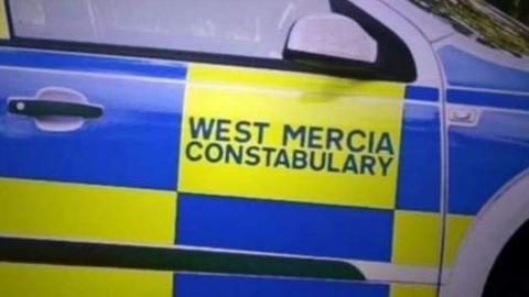 West Mercia Police car