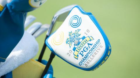 PGA Championship branded golf clubs