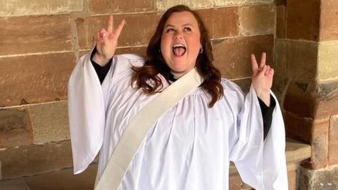 Rev Jessica Fellows is a Harry Styles fan and 'disco-loving vicar' from Worcester.