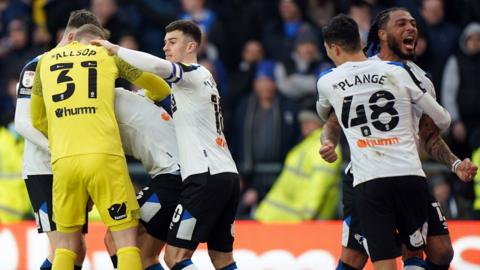 Derby celebrate