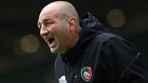 Leicester head coach Steve Borthwick