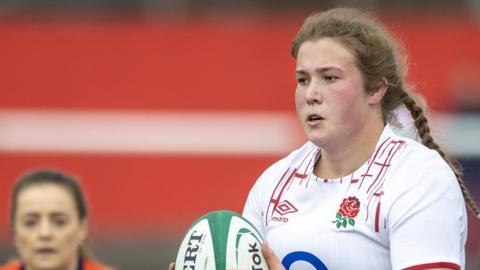 Morwenna Talling made her England debut at the age of 18 against Italy during the 2020 Six Nations