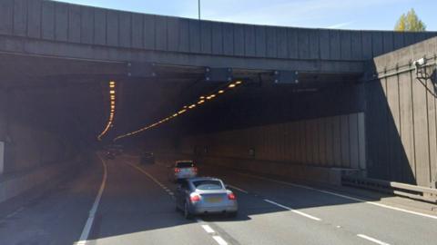 Entrance to the Hatfield Tunnel.
