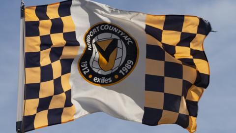 Newport County flag