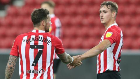 Sunderland's Chris Maguire celebrates a goal