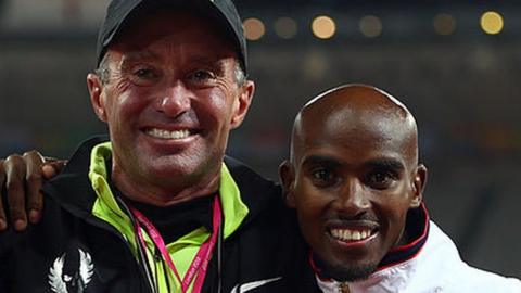 Alberto Salazar and Mo Farah