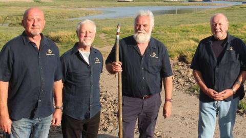 Sea shanty band The Barnacle Bouys