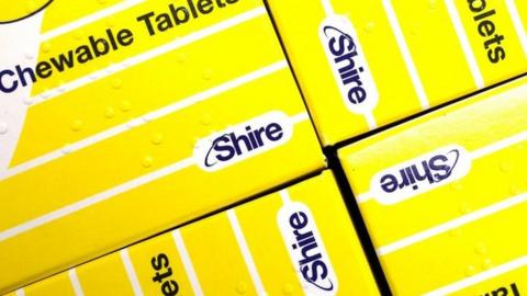 Shire tablet boxes