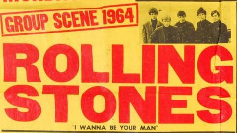 1964 Rolling Stones poster