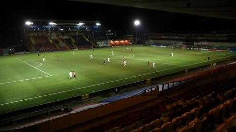 Leaders Lincoln have won only six of their 11 home League One games at the LNER Stadium this season