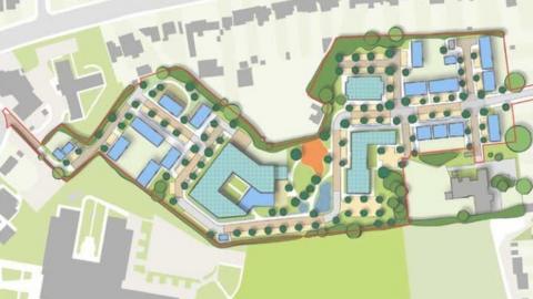 Plans for 200 new homes