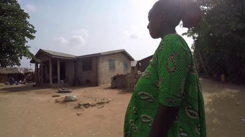 A pregnant woman in Mafi Dove